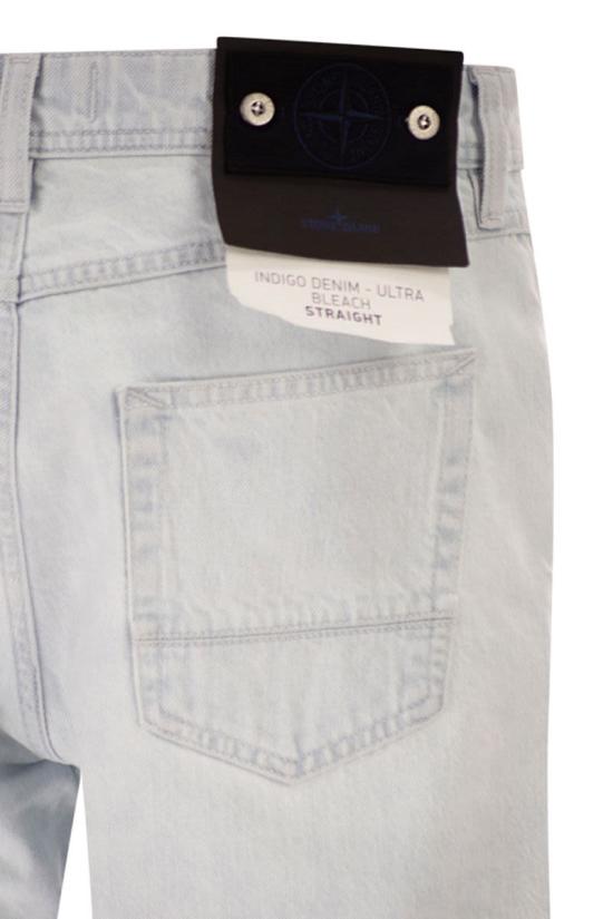 26SS 스톤 아일랜드 스트레이트 팬츠 L1S14J100005S00J9 VJ203 LIGHT DENIM - STONE ISLAND