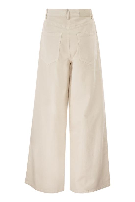 26SS 브루넬로 쿠치넬리 스트레이트 팬츠 M0H81P4075 C8739 CHALK - BRUNELLO CUCINELLI