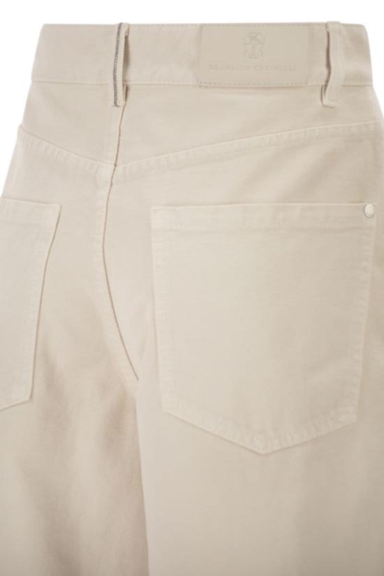 26SS 브루넬로 쿠치넬리 스트레이트 팬츠 M0H81P4075 C8739 CHALK - BRUNELLO CUCINELLI