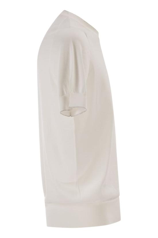 26SS 브루넬로 쿠치넬리 코튼 티셔츠 M29805200 CO312 WHITE - BRUNELLO CUCINELLI