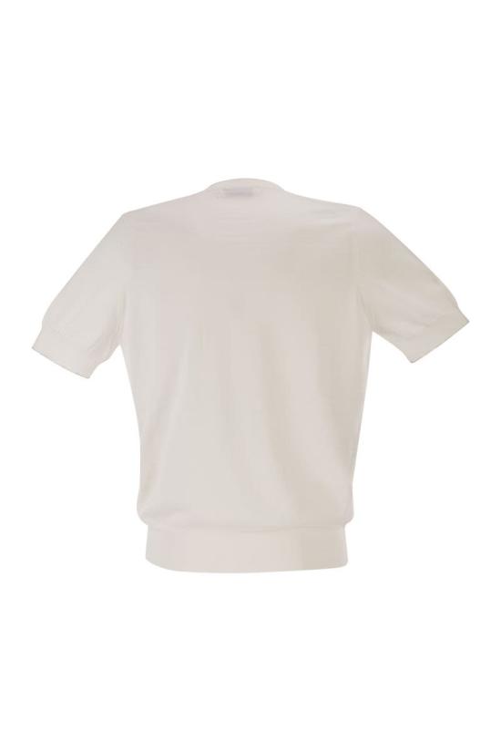 26SS 브루넬로 쿠치넬리 코튼 티셔츠 M29805200 CO312 WHITE - BRUNELLO CUCINELLI