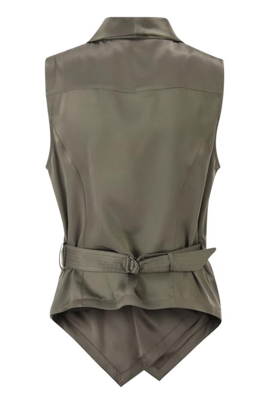 26SS 브루넬로 쿠치넬리 베스트 MB179EG906 C9125 MUD - BRUNELLO CUCINELLI