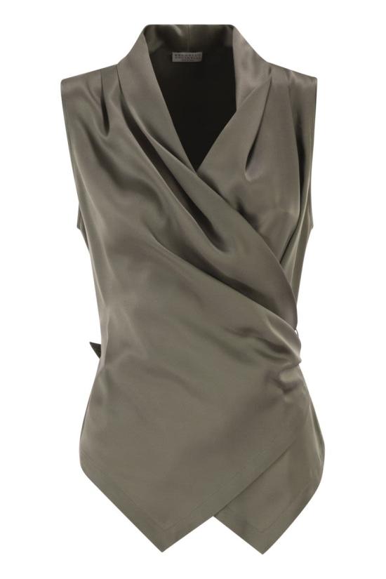 26SS 브루넬로 쿠치넬리 베스트 MB179EG906 C9125 MUD