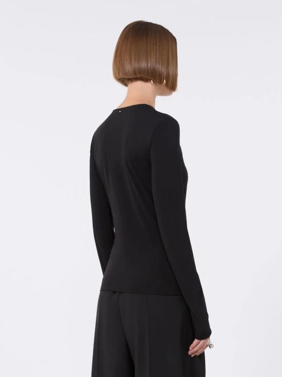 26SS 막스마라 스포츠막스 반팔 티셔츠 2612941021600 002 BLACK - SPORTMAX