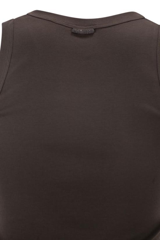 26SS 브루넬로 쿠치넬리 반팔 티셔츠 M0TC8FX230 C8589 DARK BROWN - BRUNELLO CUCINELLI