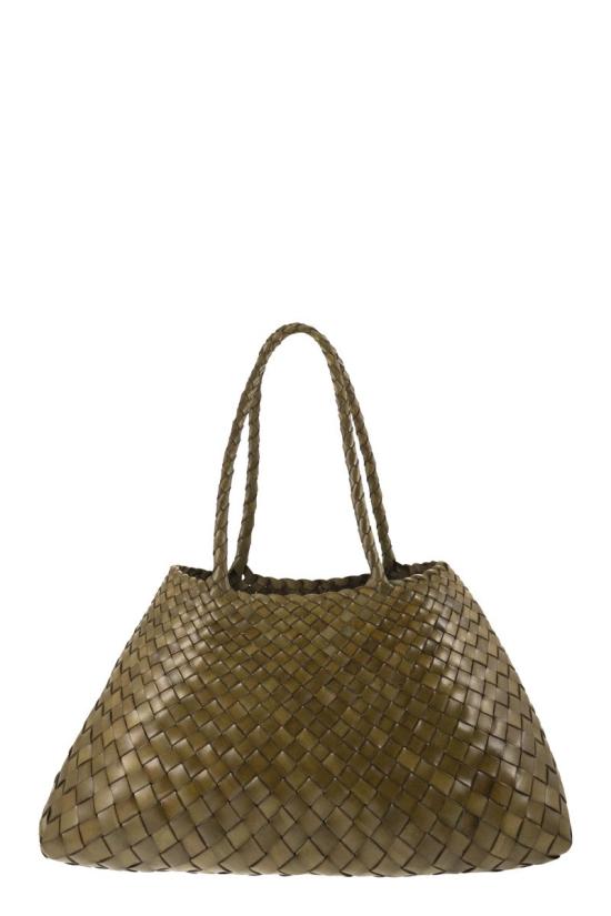  드래곤디퓨전 SANTA CROCE 산타 크로체 빅 토트백 8892 KAKI GREEN - DRAGON DIFFUSION