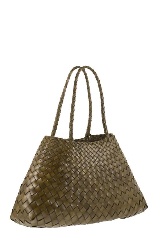  드래곤디퓨전 SANTA CROCE 산타 크로체 빅 토트백 8892 KAKI GREEN - DRAGON DIFFUSION