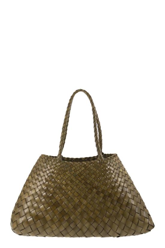  드래곤디퓨전 SANTA CROCE 산타 크로체 빅 토트백 8892 KAKI GREEN