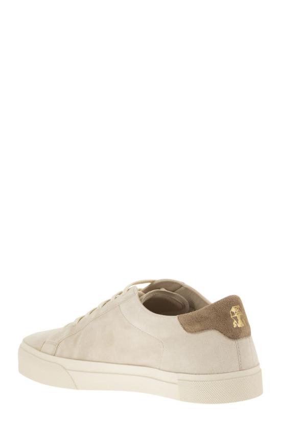 26SS 브루넬로 쿠치넬리 스니커즈 MZUCHHP330 CFE29 CREAM - BRUNELLO CUCINELLI