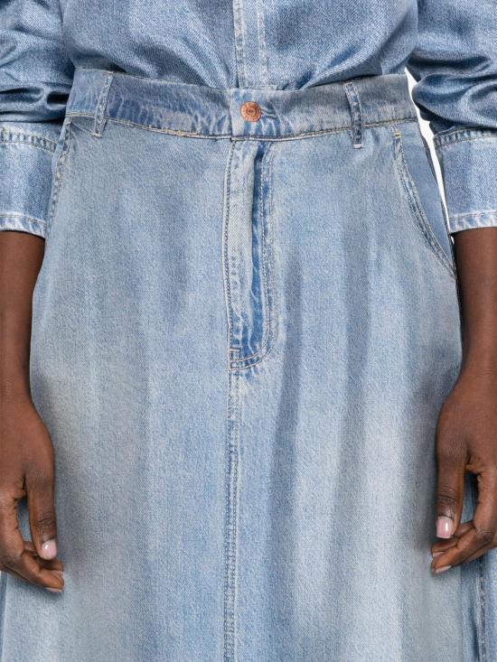 26SS 피에르루이마샤 스커트 ALOESGO12777101517405 CLEAR BLUE - PIERRE LOUIS MASCIA