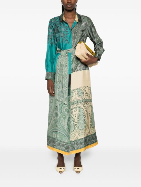 26SS 피에르루이마샤 미디 원피스 ALOESAB12448101518069 GREEN - PIERRE LOUIS MASCIA