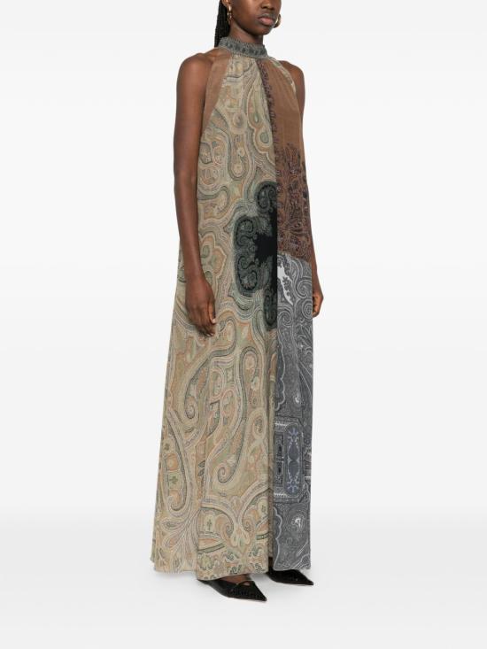 26SS 피에르루이마샤 미디 원피스 BRULESAB12810101518201 KAKI - PIERRE LOUIS MASCIA