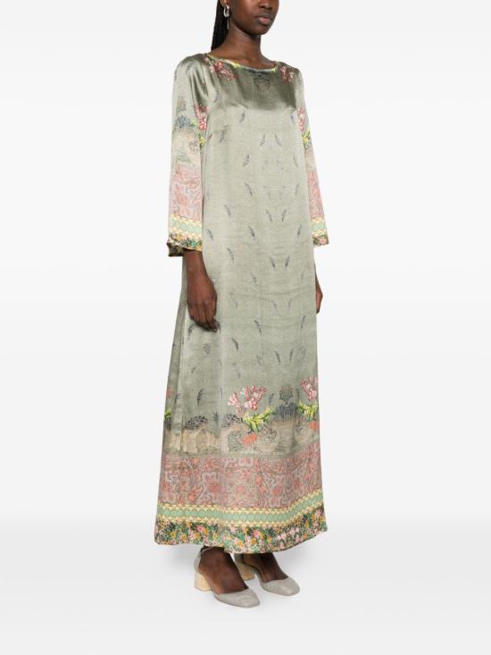 26SS 피에르루이마샤 미디 원피스 MUTKASAB12602101518154 KAKI - PIERRE LOUIS MASCIA