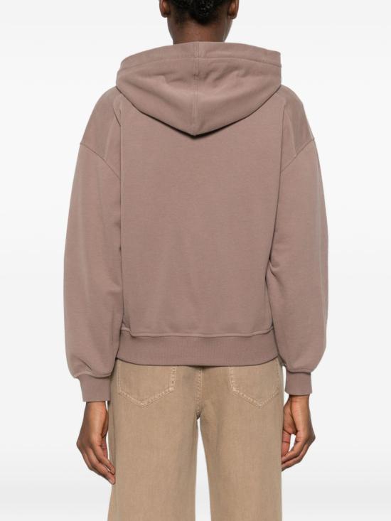 26SS 브루넬로 쿠치넬리 후드 티셔츠 MN05NHF406C9286 BROWN - BRUNELLO CUCINELLI