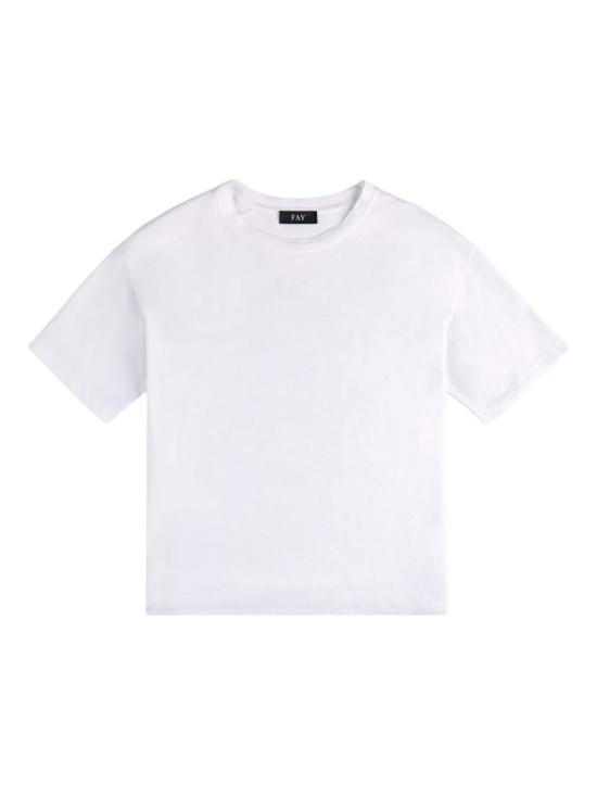 26SS 페이 반팔 티셔츠 NPWB2526610ZEMB001 WHITE