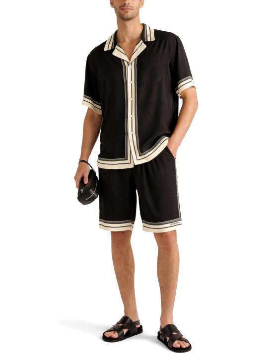 26SS 돌체앤가바나 스트레이트 팬츠 GV5MAT HI11THN5WH BLACK - DOLCE & GABBANA