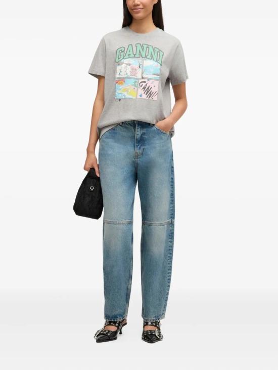 26SS 가니 반팔 티셔츠 A1050070 920 - GANNI