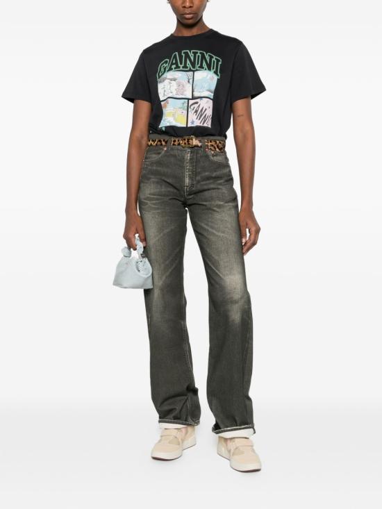 26SS 가니 반팔 티셔츠 A1050070 252 - GANNI