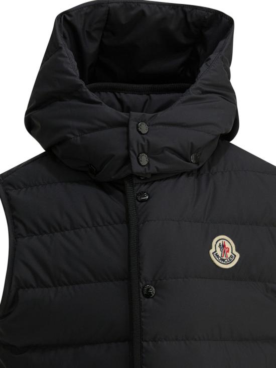26SS [키즈] 몽클레어 베스트 CANAN1A00009597YW999 BLACK - MONCLER