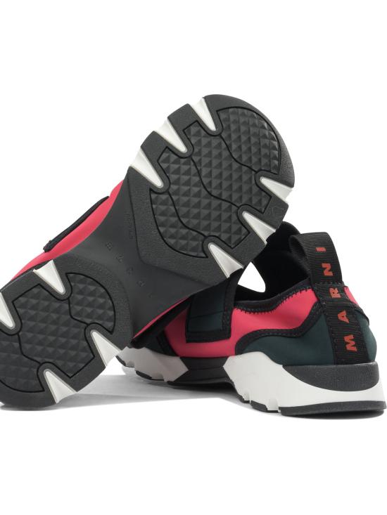 26SS 마르니 라이크라 메리 제인 스니커즈 SNZW020602P7613ZP079 BLUE - MARNI