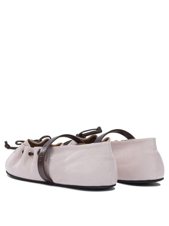 26SS 마르니 플랫 슈즈 BAMS006400P1186ZP074 PINK - MARNI