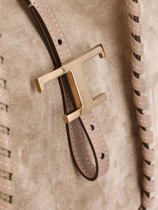 26SS 토즈 T 타임리스 쇼퍼백 XBWTSBA03I0P3A5L26 MARRONE CHIARO - TODS