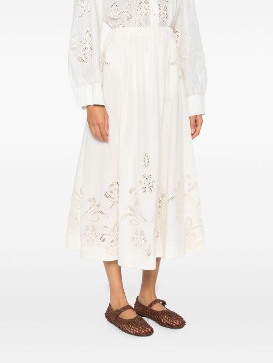 26SS 포르테포르테 스커트 14602MYSKIRTAVORIO IVORY - FORTE FORTE