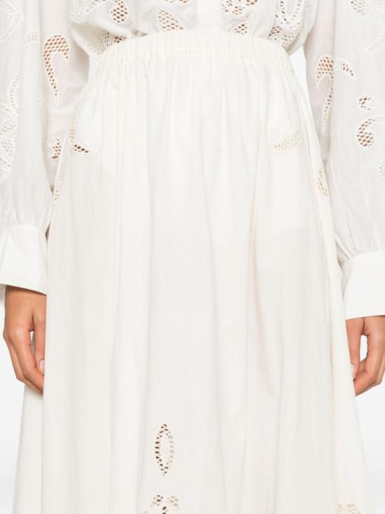 26SS 포르테포르테 스커트 14602MYSKIRTAVORIO IVORY - FORTE FORTE