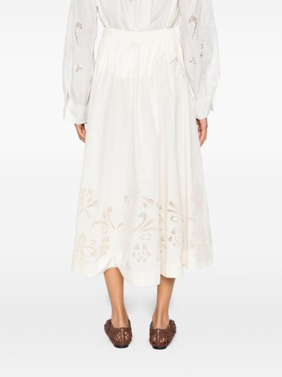 26SS 포르테포르테 스커트 14602MYSKIRTAVORIO IVORY - FORTE FORTE