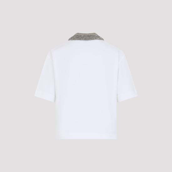 26SS 브루넬로 쿠치넬리 반팔 티셔츠 M0T63EJ105C6159 WHITE - BRUNELLO CUCINELLI