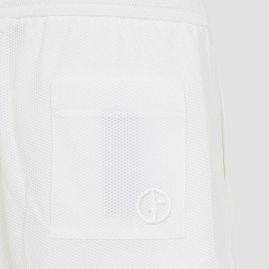 26SS 조르지오 아르마니 스트레이트 팬츠 GM003057TE10045 U0008 WHITE - GIORGIO ARMANI