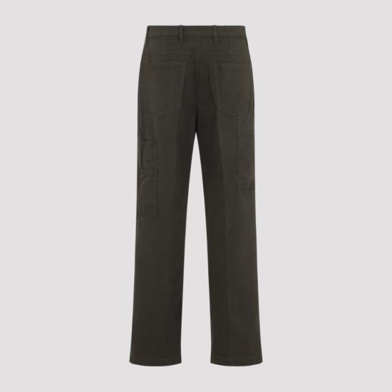 26SS 드리스 반 노튼 스트레이트 팬츠 2610209263321 606 GREEN - DRIES VAN NOTEN
