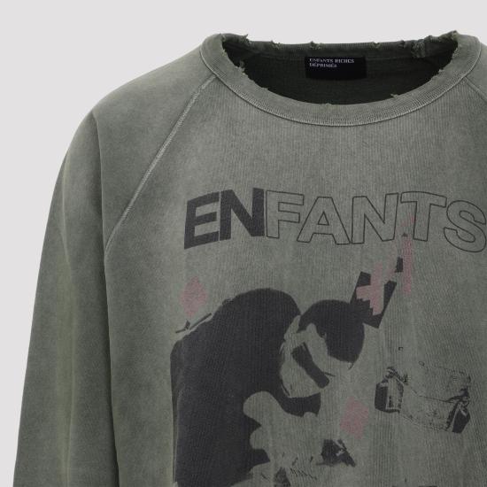 26SS 앙팡리쉬데프리메 스웨터 020497 GARDENER GREEN - ENFANTS RICHES DEPRIMES