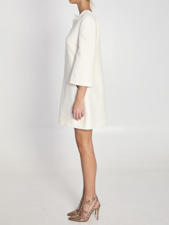 26SS 발렌티노 가라바니 미디 원피스 8B3VAJE51CF A03 WHITE - VALENTINO GARAVANI