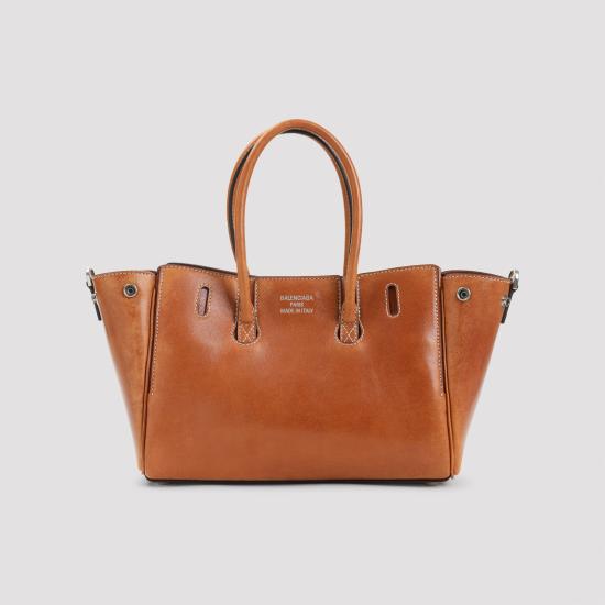 26SS 발렌시아가 벨 에어 캐리 올 백 미니 8357322ABP7 2753 BROWN - BALENCIAGA