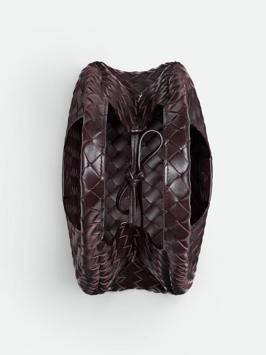 26SS 보테가베네타 스몰 캄파나 토트백 854248V4SC0 2264 BORDEAUX - BOTTEGA VENETA