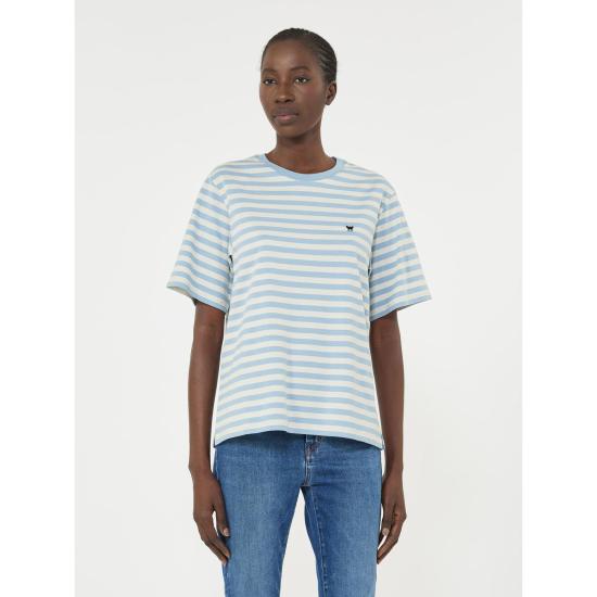 26SS 위켄드막스마라 반팔 티셔츠 2615971031600011 BLUE