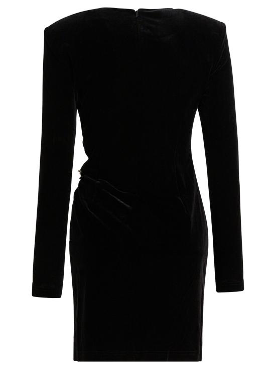 25FW 셀프 포트레이트 미디 원피스 AW25128SB BLACK - SELF PORTRAIT