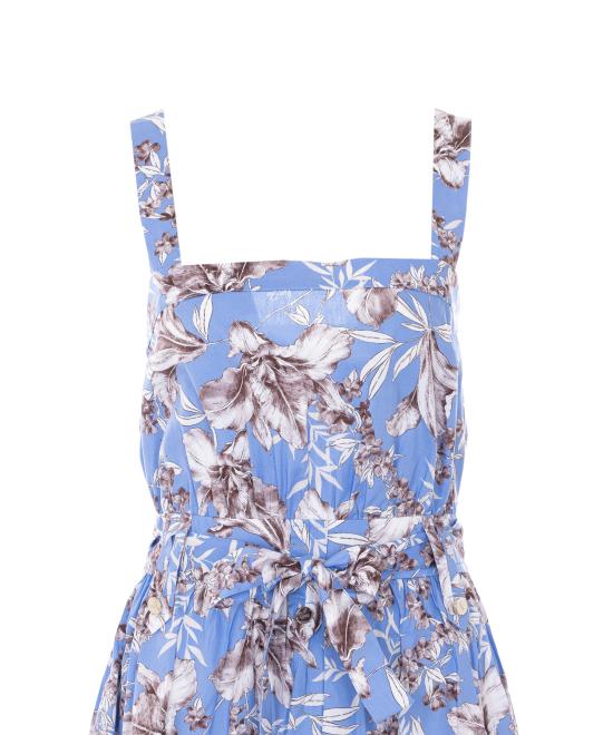 26SS 리우조 미디 원피스 WA6312T4853 P9502 Blue - LIU JO