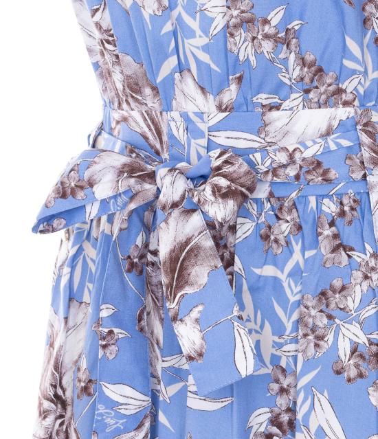 26SS 리우조 미디 원피스 WA6312T4853 P9502 Blue - LIU JO