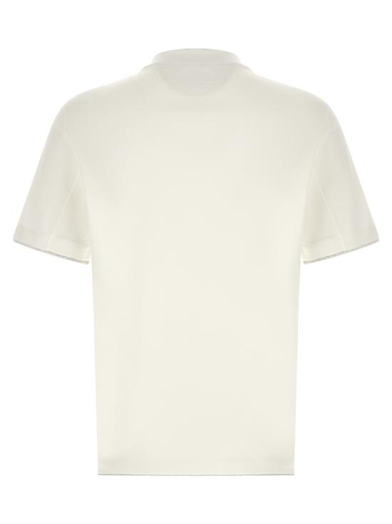 26SS 브루넬로 쿠치넬리 자수 로고 티셔츠 M0B137427CA819 - BRUNELLO CUCINELLI