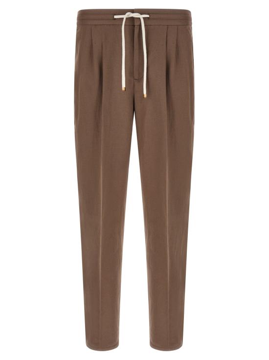 26SS 브루넬로 쿠치넬리 스트레이트 팬츠 MH255E1710C2439