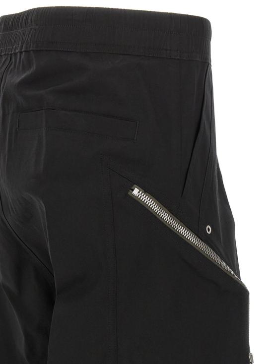 26SS 릭 오웬스 트레이닝/조거 팬츠 RU01F2338 TE 09 Black - RICK OWENS