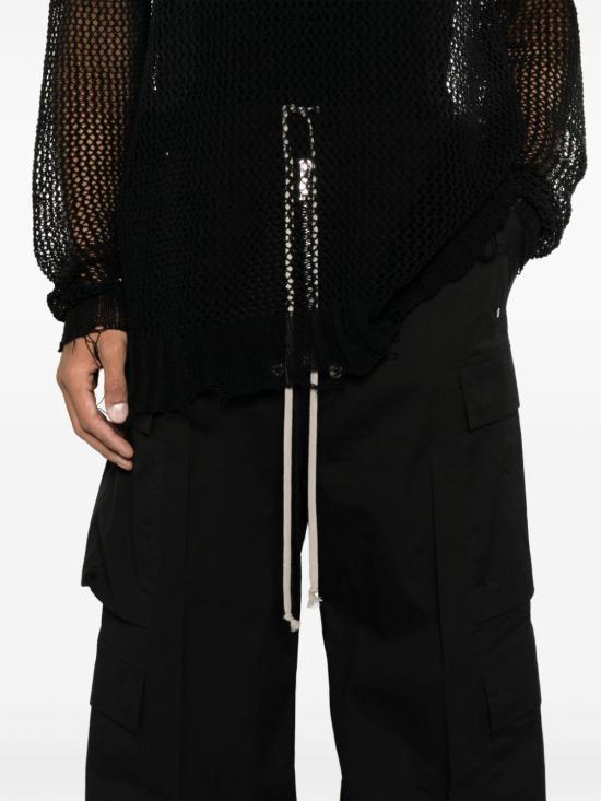 26SS 릭 오웬스 트레이닝/조거 팬츠 RU01F2339 TE 09 Black - RICK OWENS