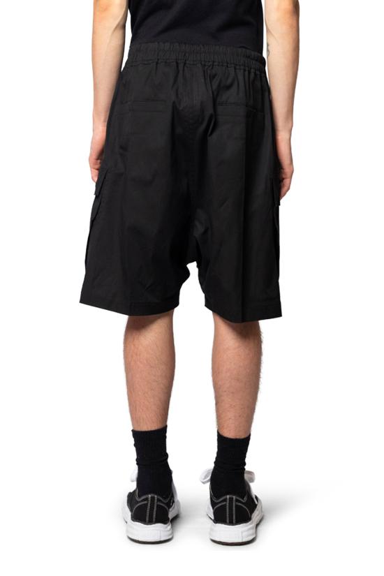 26SS 릭 오웬스 숏팬츠 RU01F2360 TE 09 Black - RICK OWENS