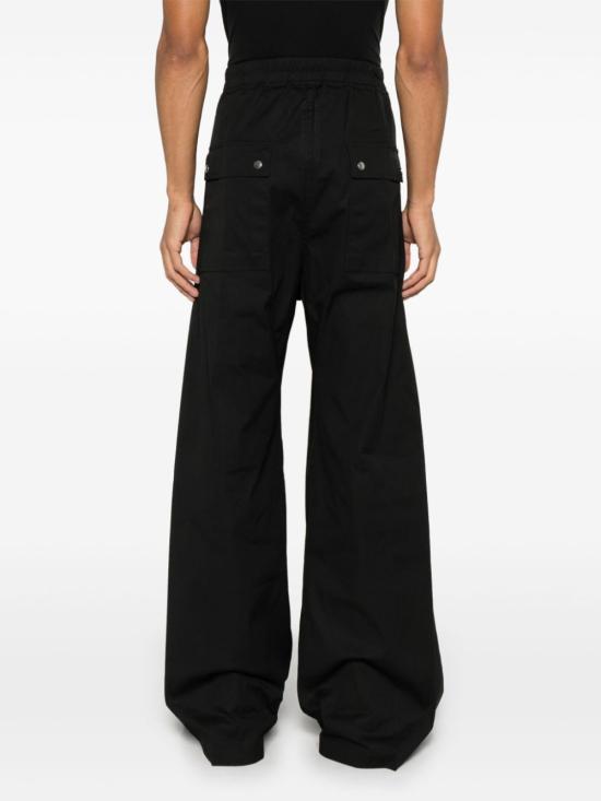 26SS 릭 오웬스 트레이닝/조거 팬츠 RU01F2366 TE 09 Black - RICK OWENS