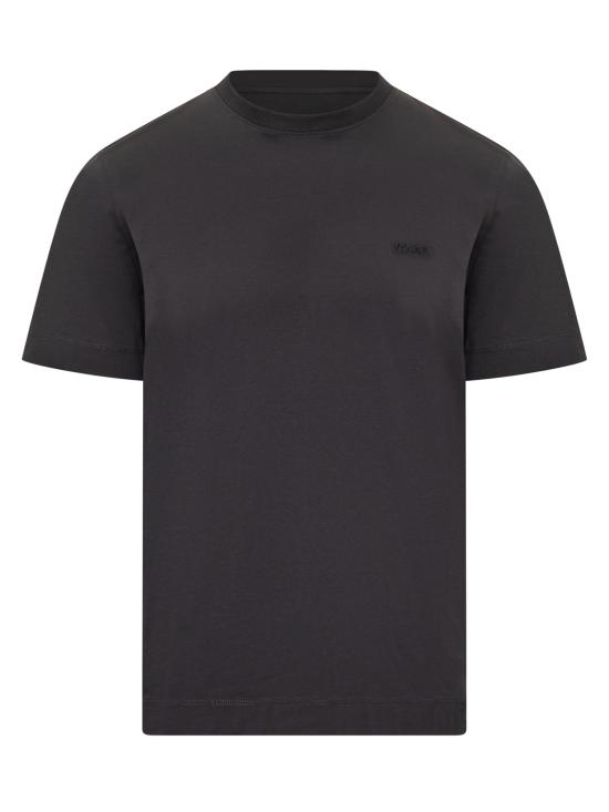 26SS 에르메네질도제냐 반팔 티셔츠 UH360A3H765 B09 412 BLU