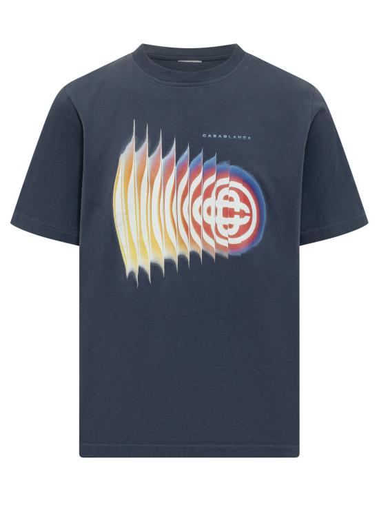 26SS 카사블랑카 반팔 티셔츠 MSS26JTS001 16 SHOCKWAVE