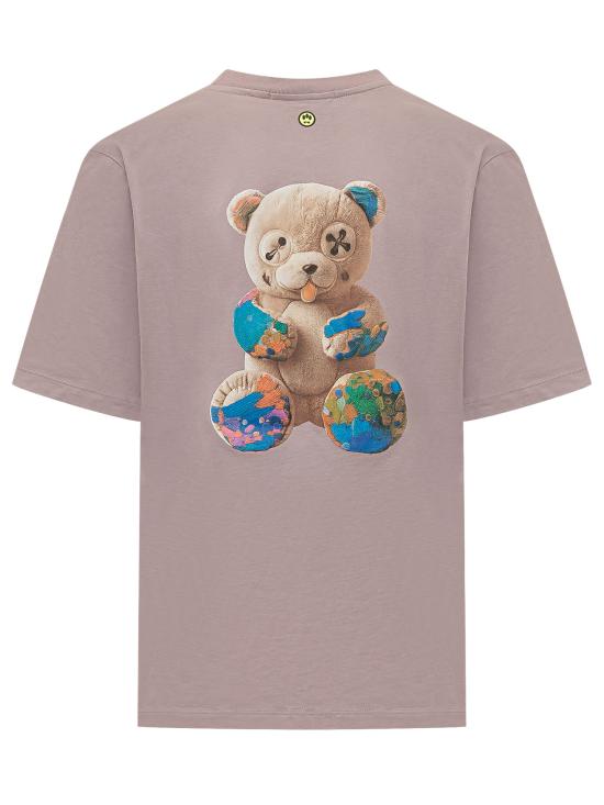 26SS 바로우 반팔 티셔츠 S6BWUATH076 963 SMOKE PINK - BARROW