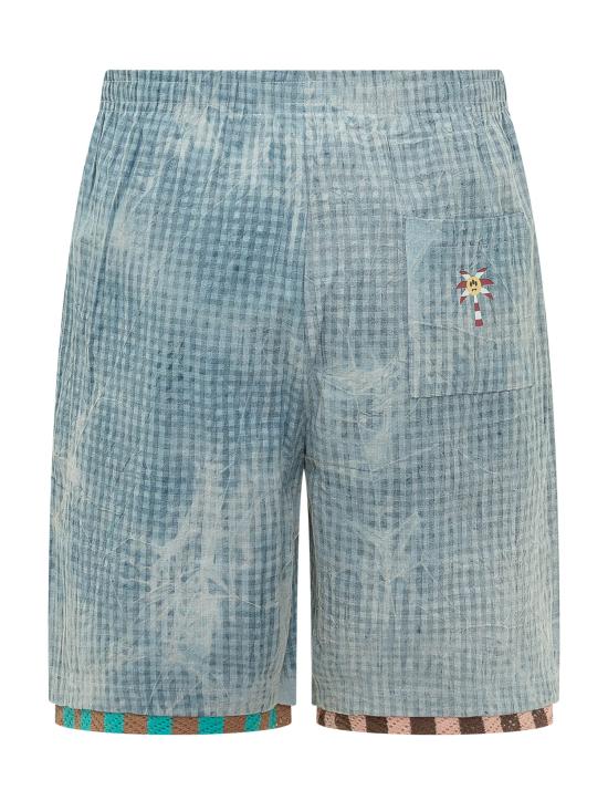 26SS 바로우 숏팬츠 S6BWUABE056 172 DENIM BLU CHIARO - BARROW